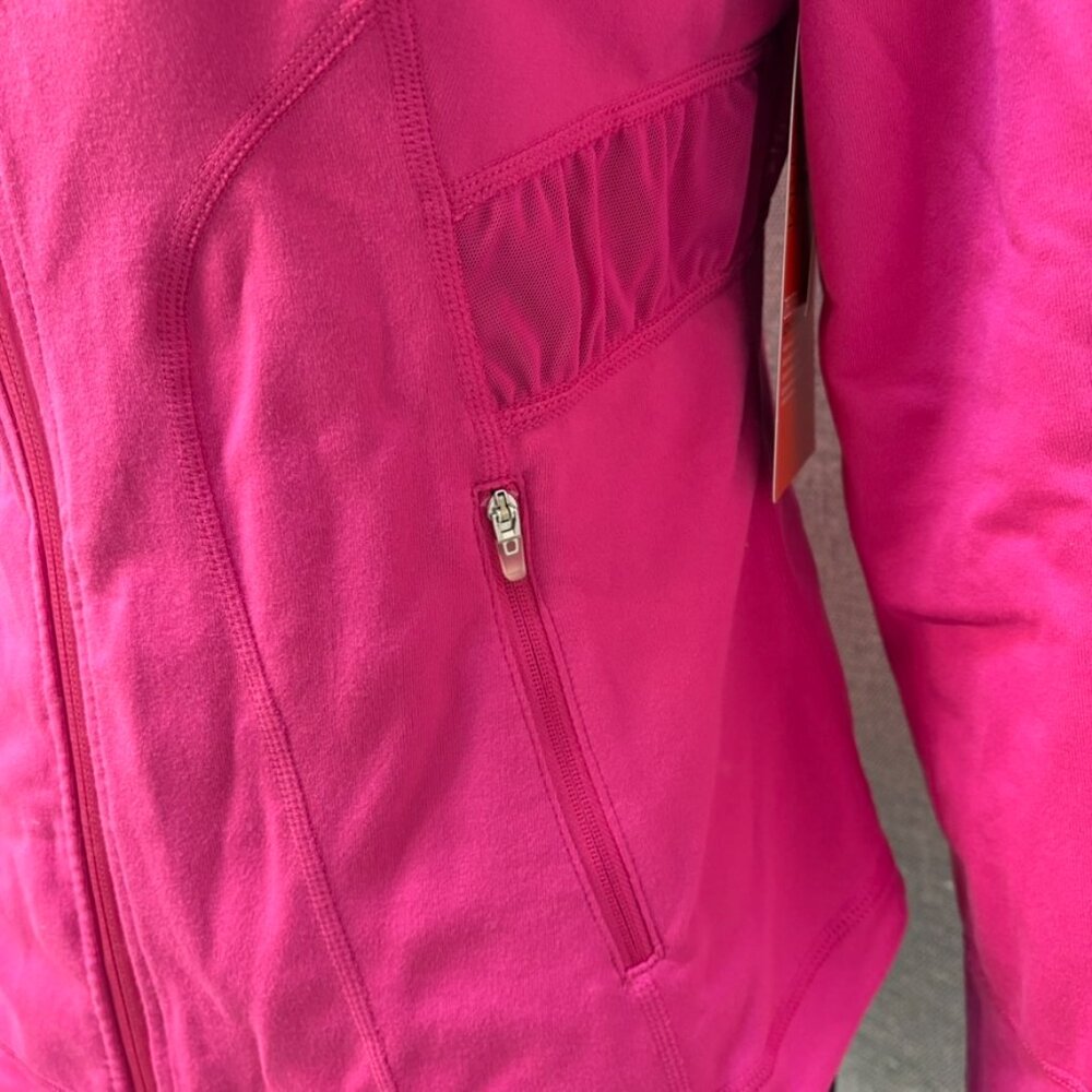 NEW Zella Workout Jacket, Red Berry M - Picture 9 of 16